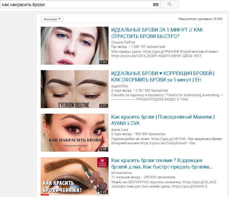 - Вывод видео в топ поиска Youtube, Google, Яндекс по ключевым запросам