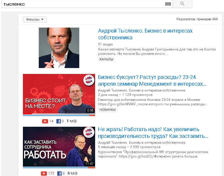 - Вывод видео в топ поиска Youtube, Google, Яндекс по ключевым запросам.